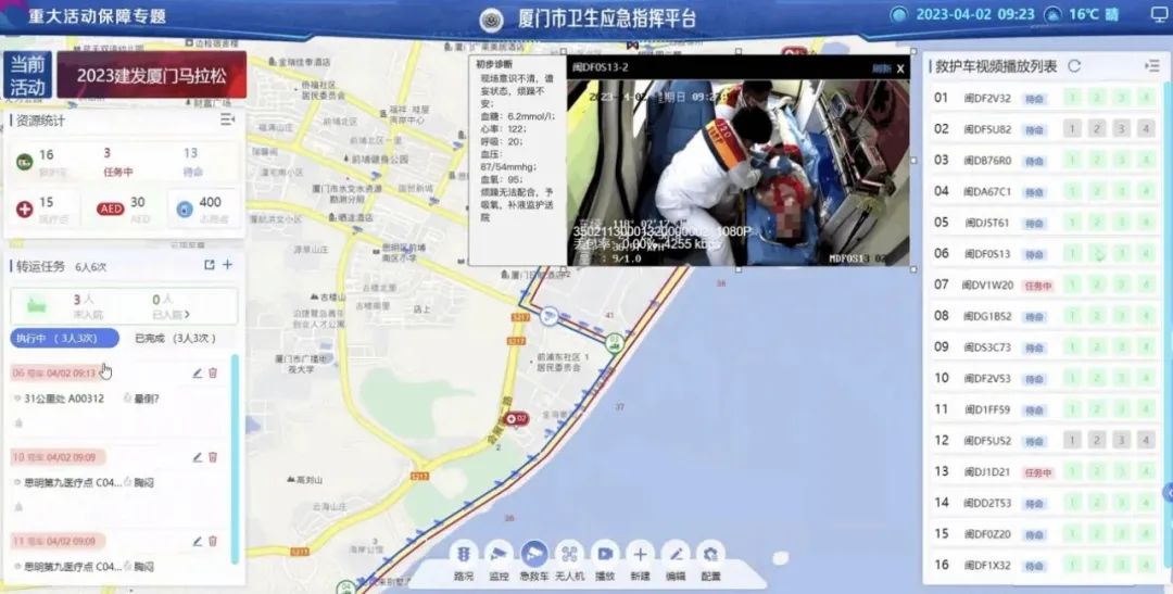 辰安科技承建的“廈門(mén)衛(wèi)生應(yīng)急指揮平臺(tái)”為廈門(mén)國(guó)際馬拉松活動(dòng)安全保駕護(hù)航 辰安科技承建的“廈門(mén)衛(wèi)生應(yīng)急指揮平臺(tái)”為廈門(mén)國(guó)際馬拉松活動(dòng)安全保駕護(hù)航